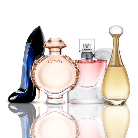 Комплект от 4 парфюма | Good Girl + Olympea + La Vie Est Belle + J'Adore 100 ml