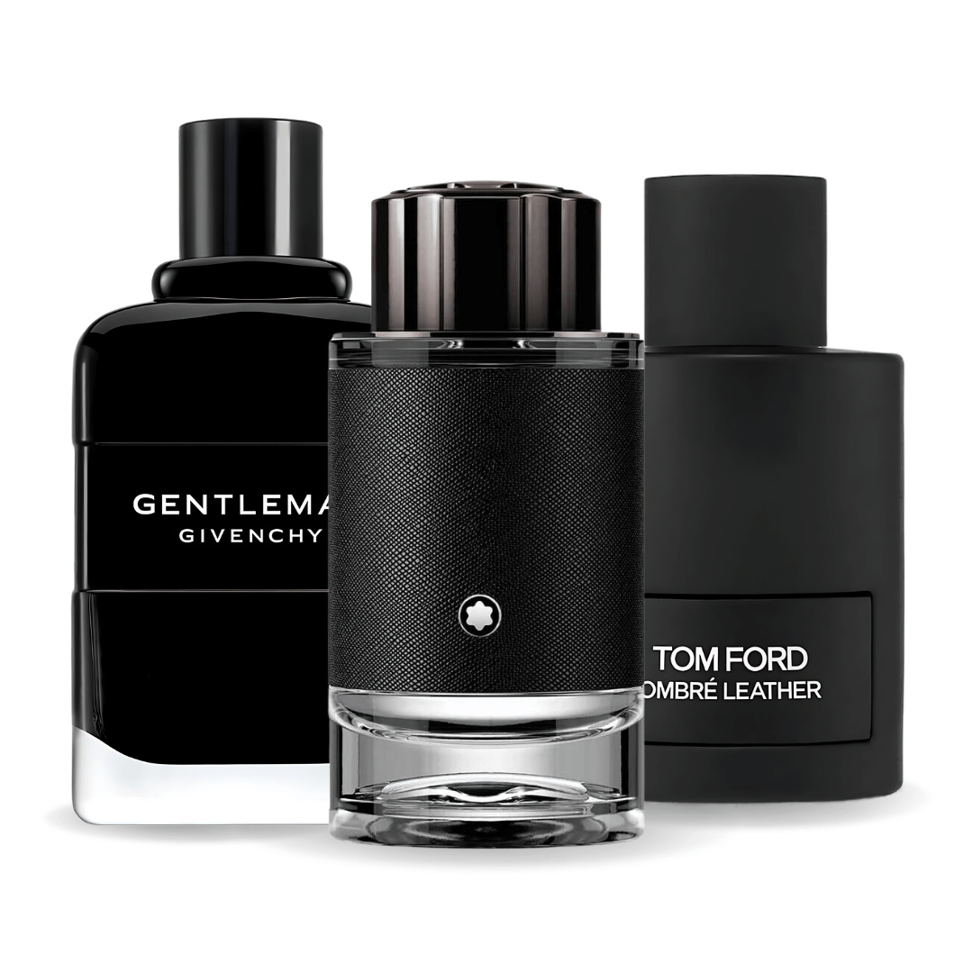 Комплект от 3 парфюма | Tom Ford Ombre Leather, Givenchy Gentleman, Montblanc Explorer 100 ml