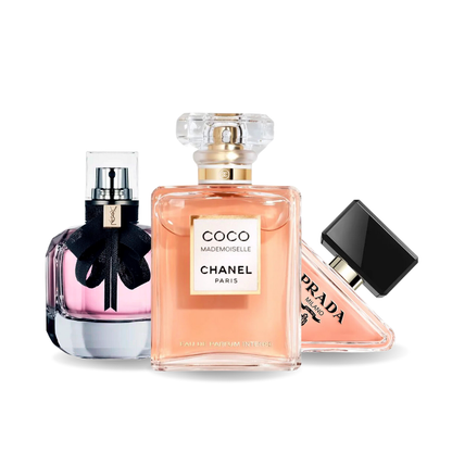 Комплект от 3 парфюма | Prada Prada PARADOXE, COCO MADEMOISELLE, MON PARIS 100 ml