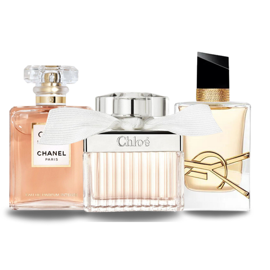 Комплект от 3 парфюма | Chanel COCO MADEMOISELLE, Yves Saint Laurent LIBRE и CHLOÉ 100 ml
