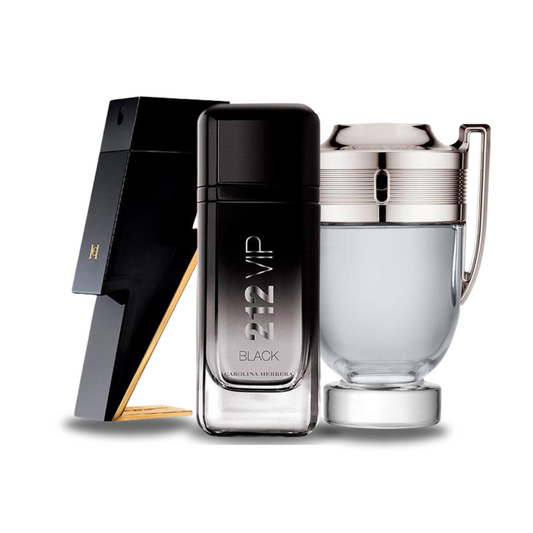 Комплект от 3 парфюма | BAD BOY, 212 VIP BLACK, Paco Rabanne INVICTUS 100 ml