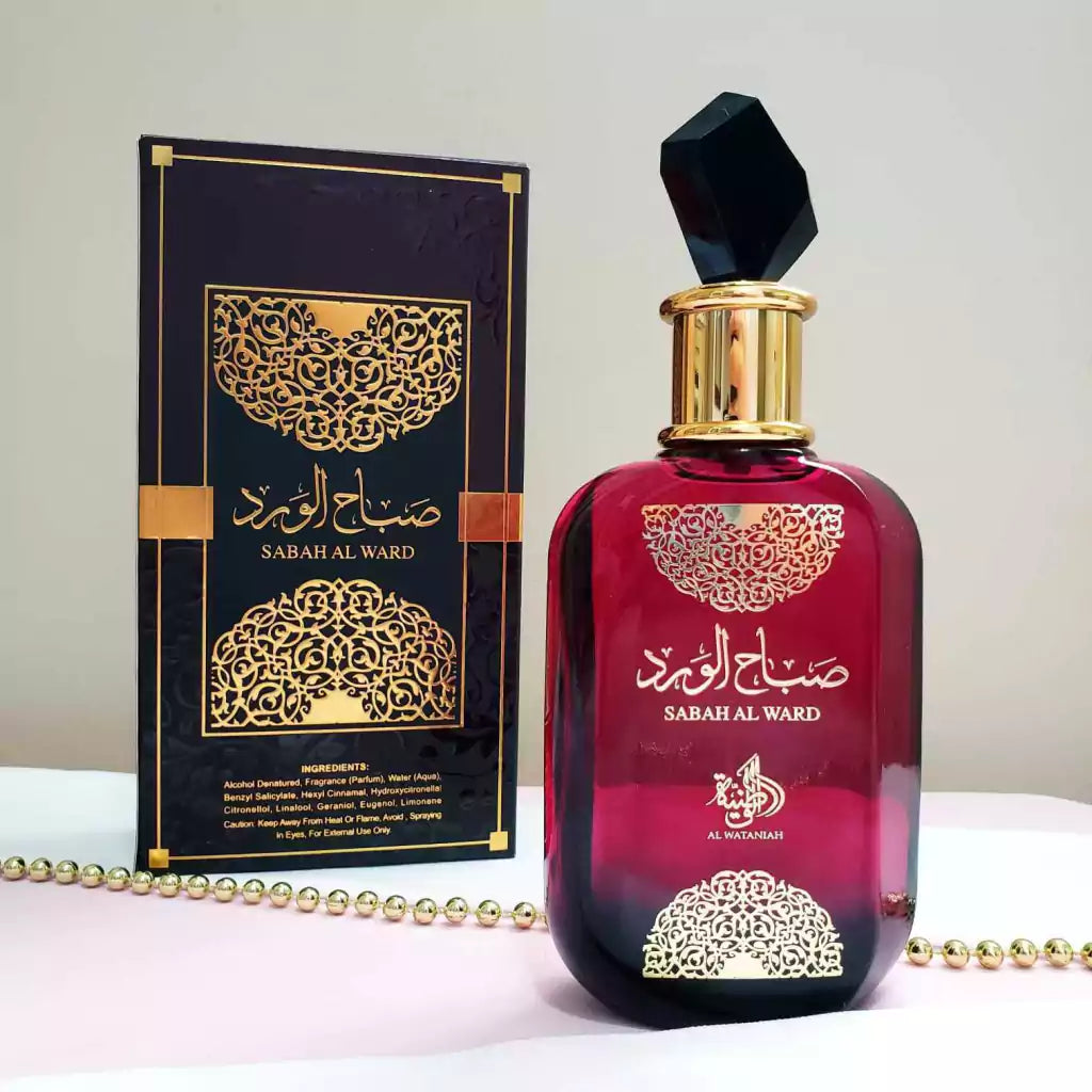 Комплект от 3 парфюма | Sabah Al Ward 100 ml, Fakhar 100 ml, Royal Amber 100 ml