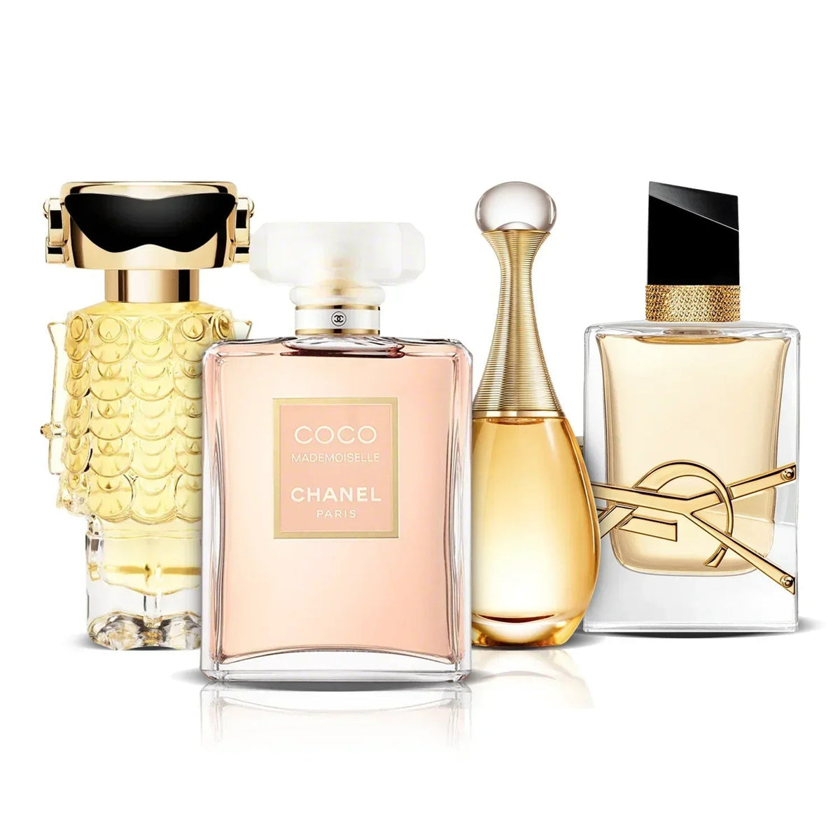 Комплект от 4 парфюма | Fame, Coco Mademoiselle, J'adore и Libre (100 ml)